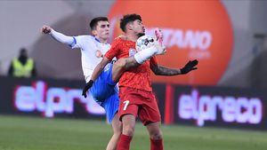 Florinel Coman, emoții mari la primul meci în care a fost titular după trei luni. Lovitura care „s-a auzit” până pe banca FCSB