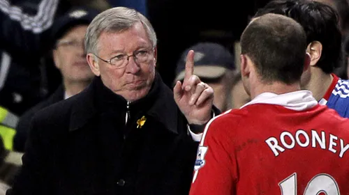 Rooney, la ultimele meciuri pentru United?** S-a certat cu Ferguson și va părăsi echipa