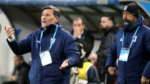 Nicolo Napoli, îngrijorat înainte de Dinamo – FC U Craiova: „Nu mai este echipa de acum două luni”
