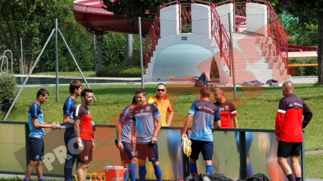 ASTA e chiar culmea!** Blestemul accidentărilor nu le dă pace steliștilor. FOTO Ultima "victimă" din cantonamentul din Austria