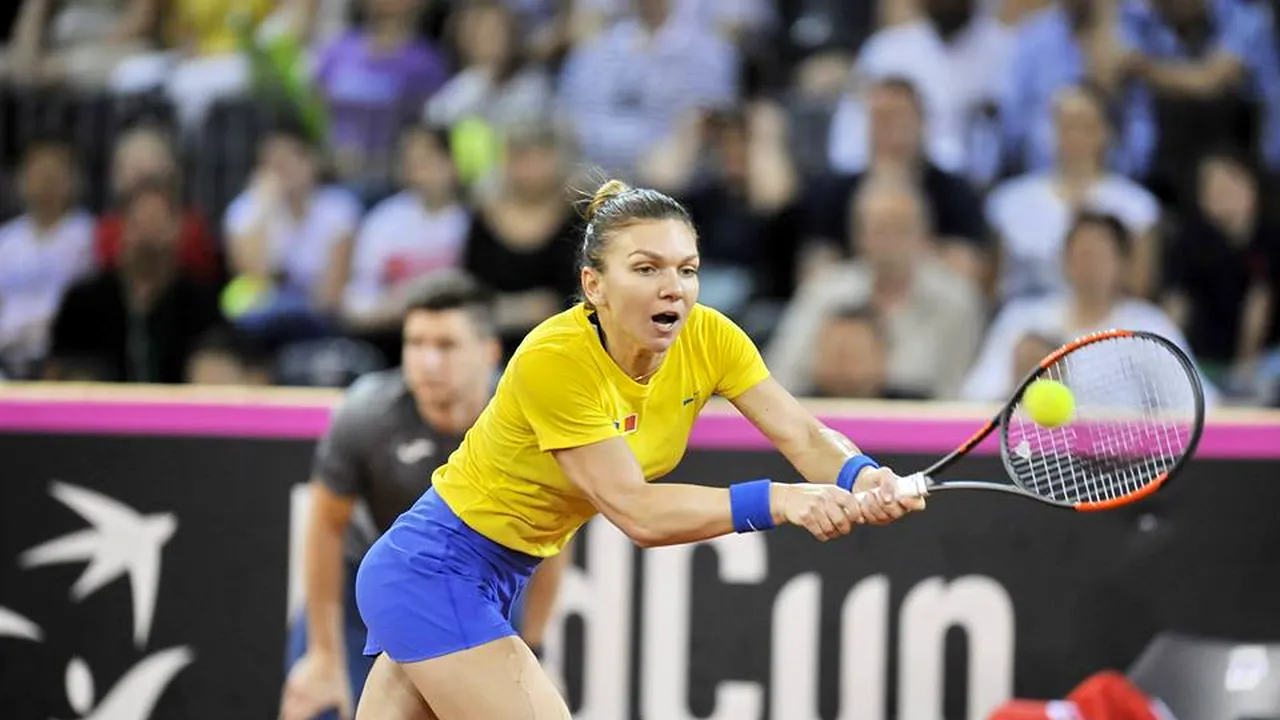 Cehia - România, 1-1 după prima zi, în Fed Cup. Simona Halep și Karolina Pliskova și-au confirmat statutul de #1, au adus punct pentru echipele lor, iar miza duelului direct, de duminică, a devenit și mai clară