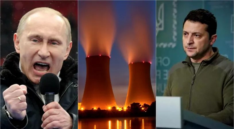 Lumea, sub teroarea Rusiei lui Vladimir Putin! Volodimir Zelenski, mesaj cutremurător: „Bombardează o centrală nucleară! Dacă are loc o explozie, e sfârșitul a tot! Sfârșitul Europei”