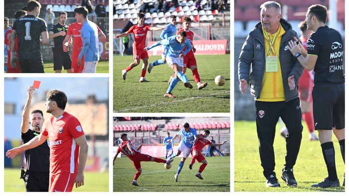 FC Voluntari, ajutată de arbitru să câștige la modesta Câmpulung Muscel: ”Nici în Liga 5 nu vezi așa ceva”. VIDEO