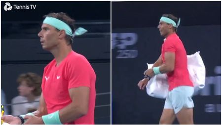 Rafael Nadal nici nu a revenit bine și deja a primit avertisment din partea arbitrului! Reacția spaniolului după momentul controversat petrecut la Brisbane: „Mi-am schimbat întreaga garderobă". VIDEO