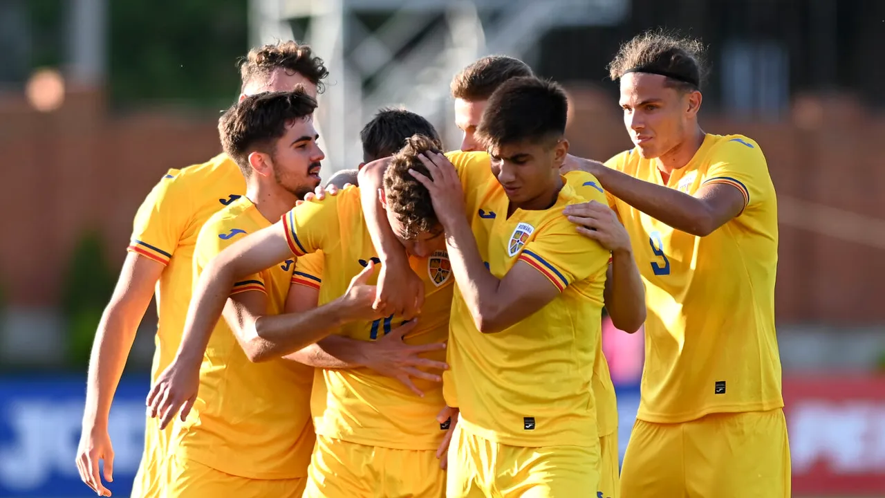 România U20 spulberă naționala Angliei în Liga Elitelor! Cum a reușit nepotul lui Ilie Balaci să-i îngenuncheze pe englezi