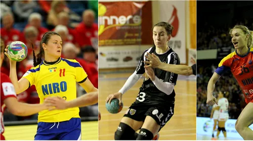 Trei jucătoare din România, două de la HCM Baia Mare și una de la „U” Cluj, nominalizate pentru titlul de cea mai valoroasă tânără handbalistă a sezonului
