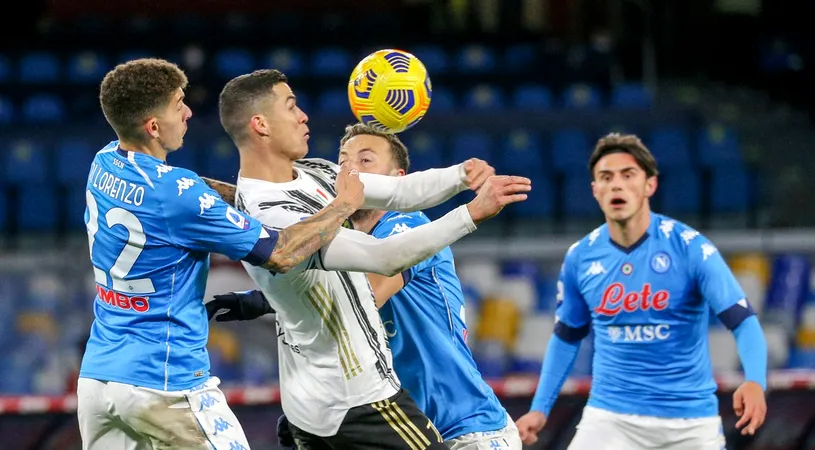 Etapă teribilă în Italia! Juventus a pierdut cu Napoli, AC Milan a fost învinsă de Spezia, iar Inter va urca pe primul loc dacă bate Lazio | VIDEO