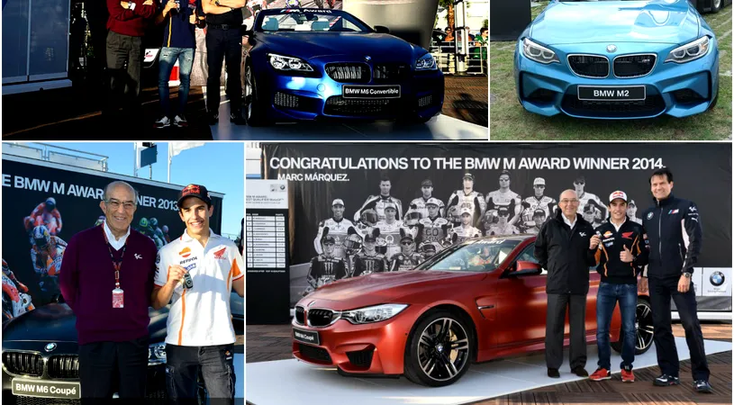 La 23 de ani are BMW-uri M de 420.000 de euro. Marc Marquez e în pole position pentru un BMW M2 după ce a mai primit două BMW M6 și un BMW M4