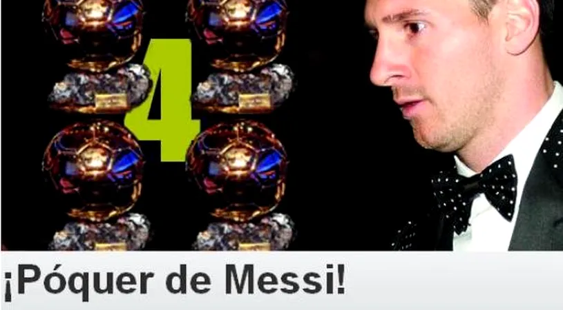 Messi, povestea continuă!** Spaniolii: 