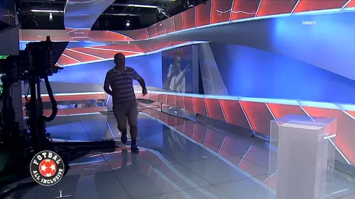 Radu Banciu a alergat prin studio, în direct la TV! Motivul: „Îmi revin la pauză cu apă și burete” | VIDEO