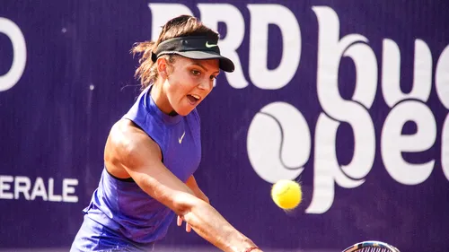 A pierdut 11 game-uri la rând în fața Irinei Begu, dar Jaqueline Cristian a crezut în victorie în optimile BRD Bucharest Open: 