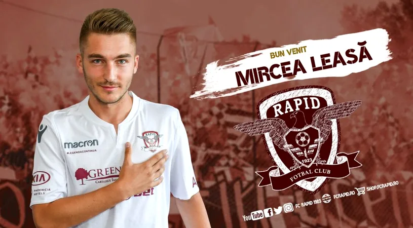 ”Rapidistul pur sânge” Mircea Leasă a semnat contractul și a anunțat: ”Rapid e lucrul pentru care trăiesc și e momentul să ofer clubului dragoste și performanțe”