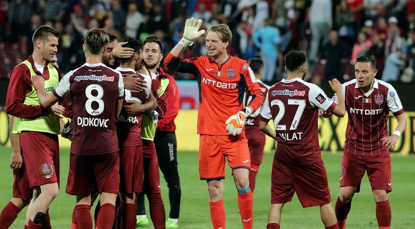 Cine sunt cei trei fotbaliști care vor pleca de la CFR Cluj după venirea lui Dan Petrescu