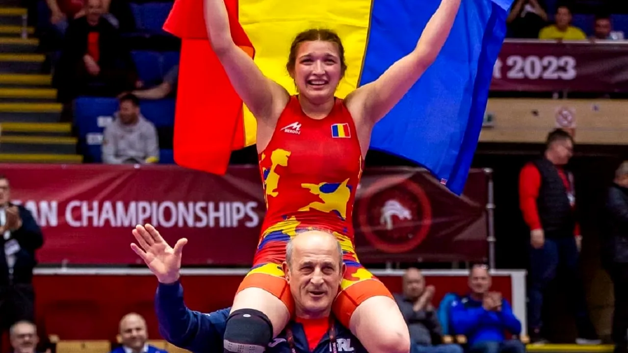 Medalie de aur pentru Amina Capezan la Campionatele Europene de Lupte de la București!