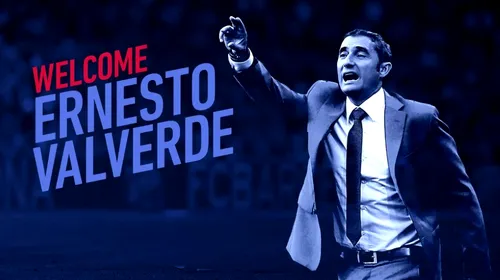 Ernesto Valverde a semnat un contract valabil pe două sezoane cu Barcelona, cu opțiune de prelungire. Cine îl va însoți pe tehnicianul spaniol pe Camp Nou și când va fi prezentat oficial