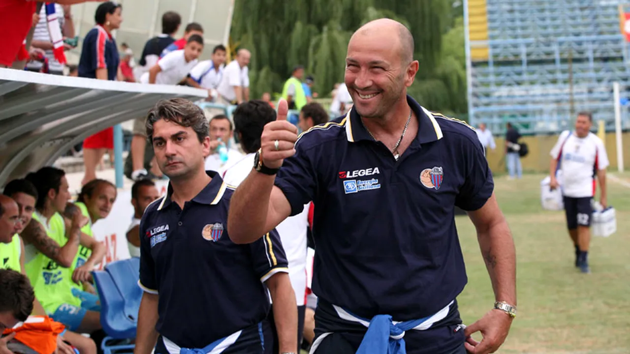 Catania lui Zenga și Dică a învins Progresul