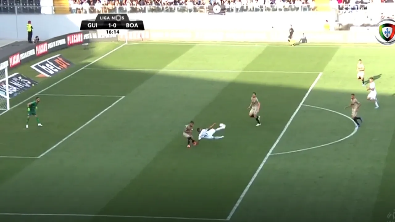 De aici vine pericolul pentru FCSB. VIDEO | Brazilianul Davidson a reușit un gol superb pentru Guimaraes, dar portughezii au pierdut dramatic două puncte cu Boavista