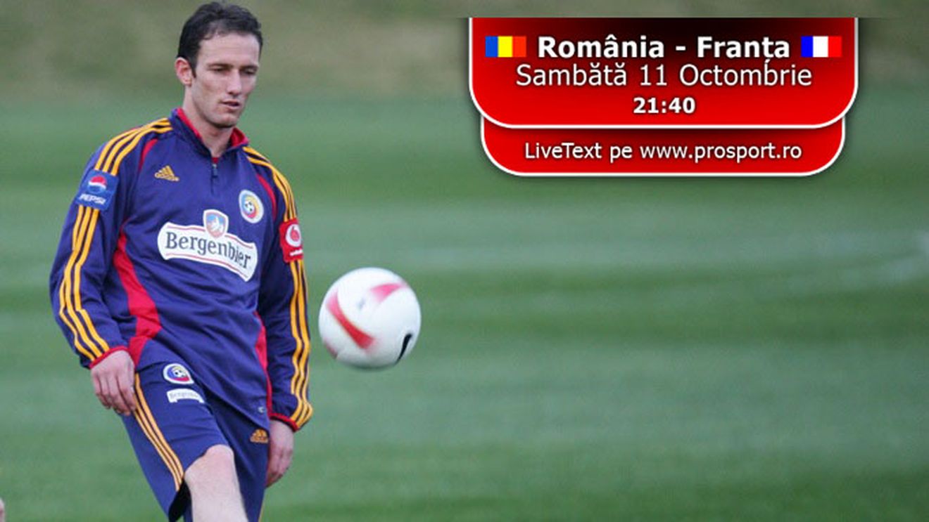 "România va învinge Franța! Mutu va marca cu siguranță!"
