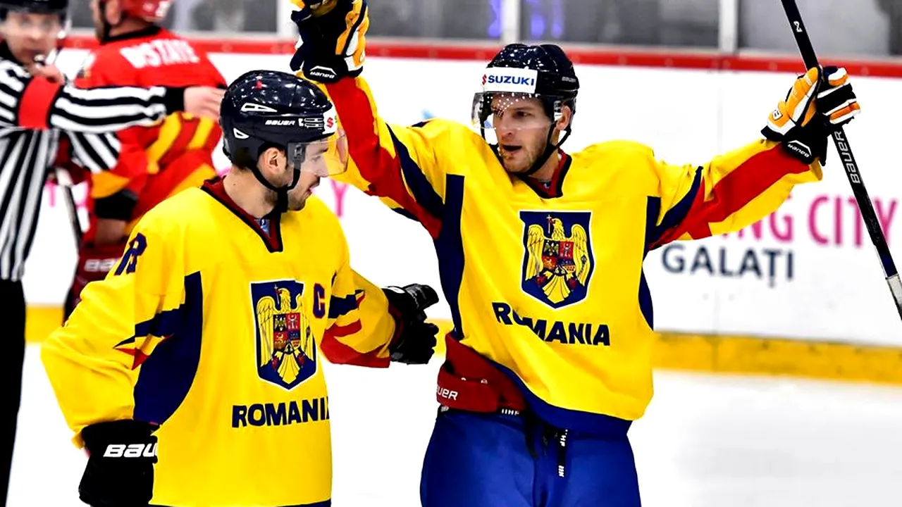 România e la un pas de promovarea în Divizia I a Campionatului Mondial de hochei pe gheață! Victorie clară în fața Australiei, scor 5-1