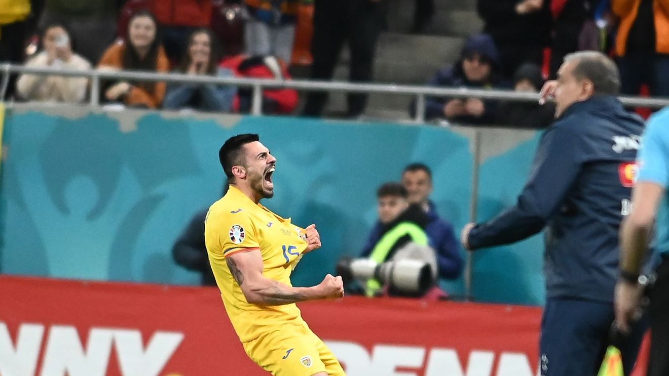 Andrei Burcă, lângă Ronaldo, Saka și Kovacic în echipa ideală din runda secundă a premilinariilor Euro 2024! Ce calificativ a primit fundașul naționalei României