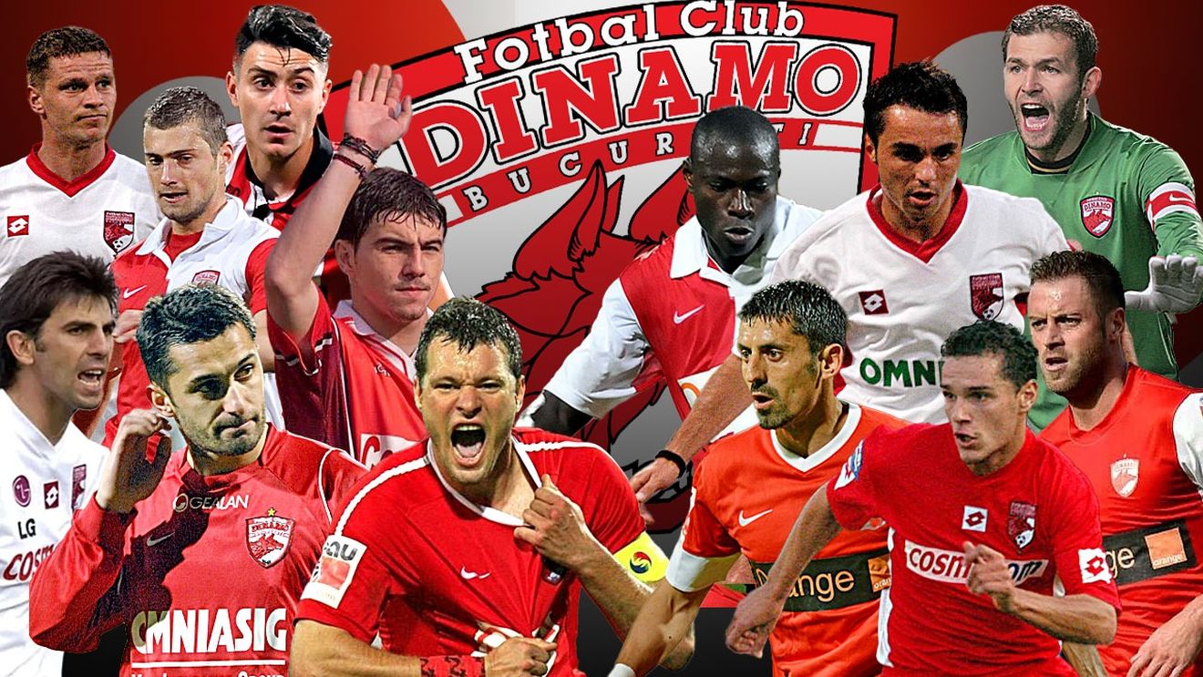Best of Dinamo 25 de ani! Votează echipa ideală a "câinilor roșii" din ultimul sfert de secol! Tu alegi cei mai buni fotbaliști dinamoviști!