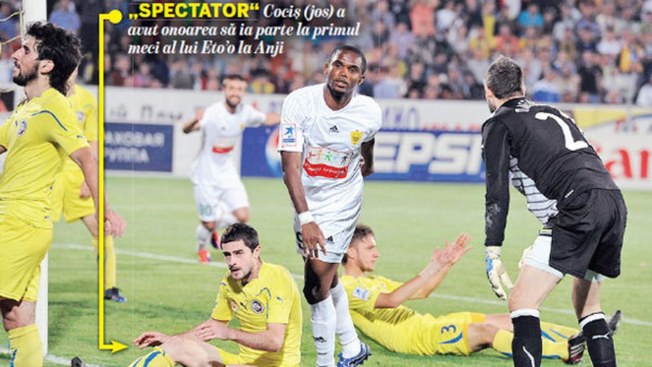Gol de 45 de milioane!** Eto'o i-a încântat pe ruși chiar la debut, patronul lui Anji vrea Liga Campionilor în maximum cinci ani