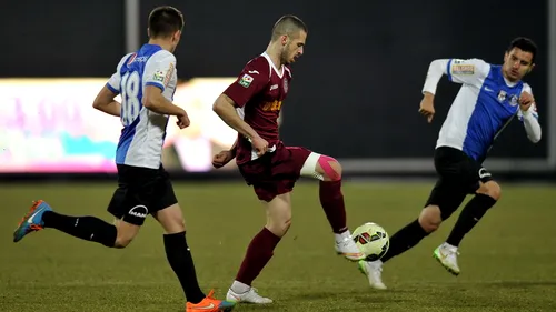 Meci spectaculos la Ovidiu: Viitorul - CFR Cluj 2-2. Ardelenii au condus cu 2-0, gazdele au revenit după două penalty-uri