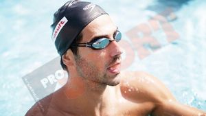 Dragoș Agache, în semifinala probei de 50 metri bras, la CM de la Shanghai