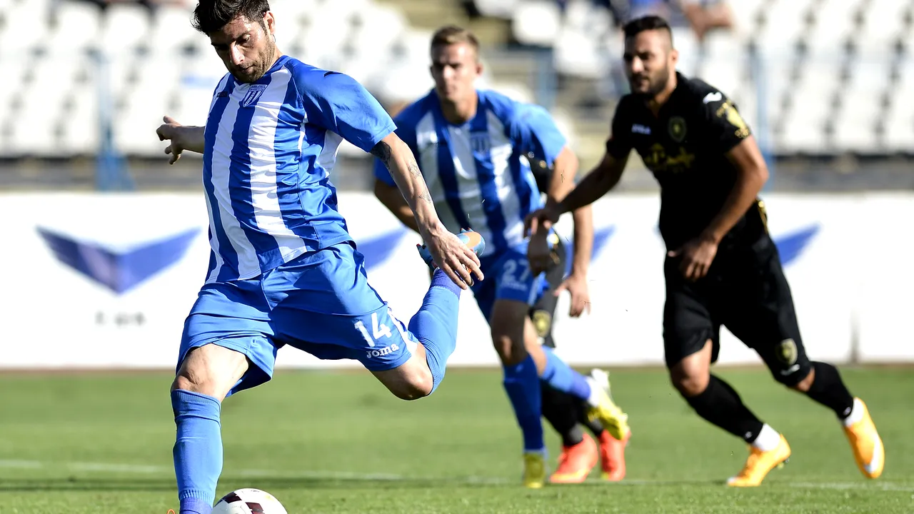 Oltenii, salvați de un penalty în minutele de prelungire: CSU Craiova - Concordia Chiajna 1-1