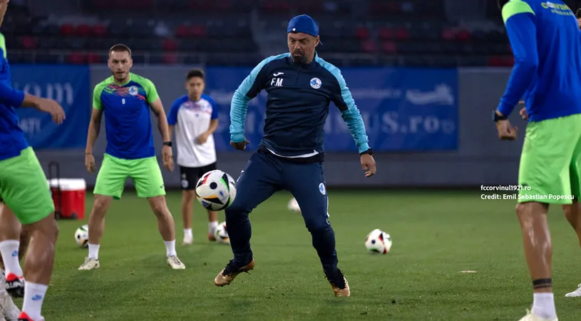 Florin Maxim, cu lecțiile făcute înainte de meciul tur cu Rijeka. Cum i-a descris pe croați, asemănarea acestora cu Corvinul și plusul pe care îl are echipa sa. ”Vreau să cred cu tărie că putem să facem o figură frumoasă”