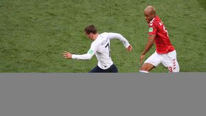 Danemarca și Franța "au dat-o la pace" în cel mai urât meci de la Mondial. "Les Bleus" așteaptă Argentina în optimi. Cronica meciului de la Moscova