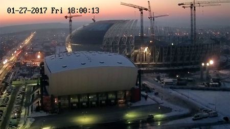 INEDIT | Construcția noului stadion "Ion Oblemenco", transmisă în direct. LIVE VIDEO