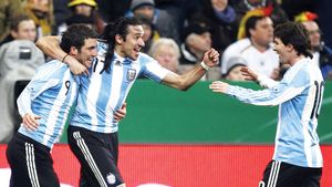 "Mitraliera" Messi