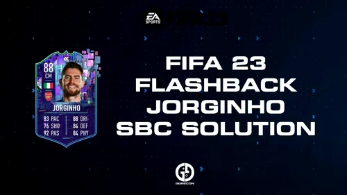 Jorginho în FIFA 23. Mijlocașul a primit un super-card Flashback din seria Team Of The Year