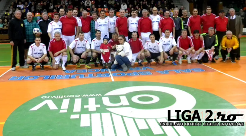 Fostele glorii ale lui Dinamo** au făcut spectacol la un meci caritabil