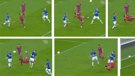 O FOARFECĂ‚ pentru istorie! "Ucigașul cu față de Milan": Chiricheș a înscris golul cu numărul 350 al Stelei în Europa