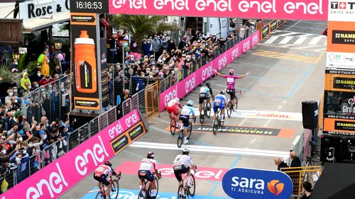 Arnaud Demare este imbatabil la sprint în Il Giro 2020. Campionul Franței are deja o performanță impresionată la jumătatea competiției, cu care l-a egalat pe legendarul Bernard Hinault