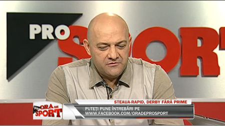 VIDEO Balint este acum la "Ora de ProSport"!** Pune-i aici o întrebare