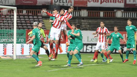 Dinamo - Concordia Chiajna 3-1. Comisarul Moldovan și locotenenții săi, "sparring parteners" pentru haita din "Groapă"