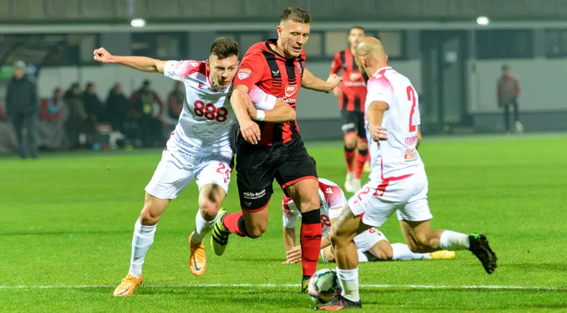 Soarta a ținut cu FK Miercurea Ciuc în partida cu Dinamo. Francisc Dican, reacție la cald după jocul cu ”câinii”: ”Se poate spune că am avut puțin noroc”