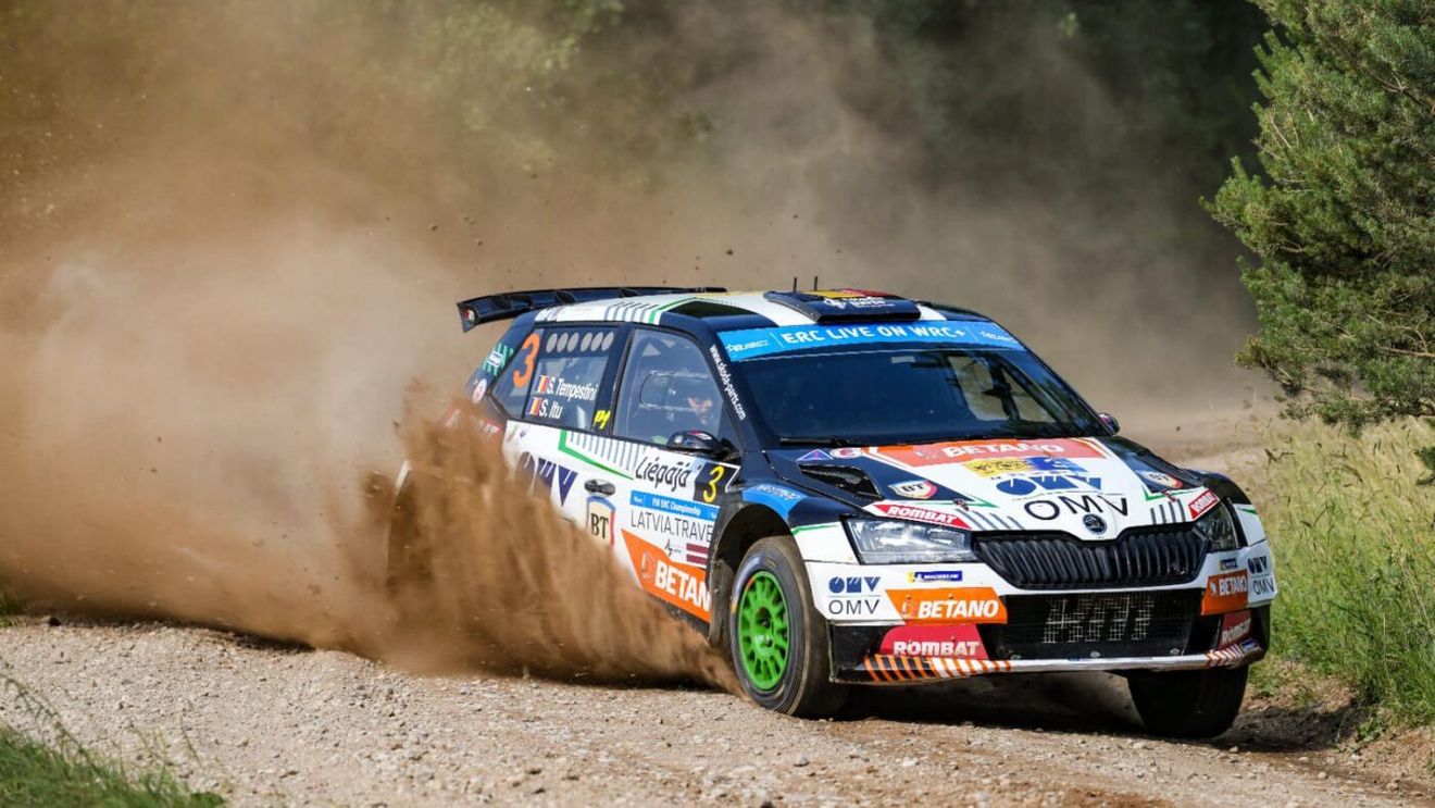 Simone Tempestini, obligat să își apere victoria la Raliul Sibiului