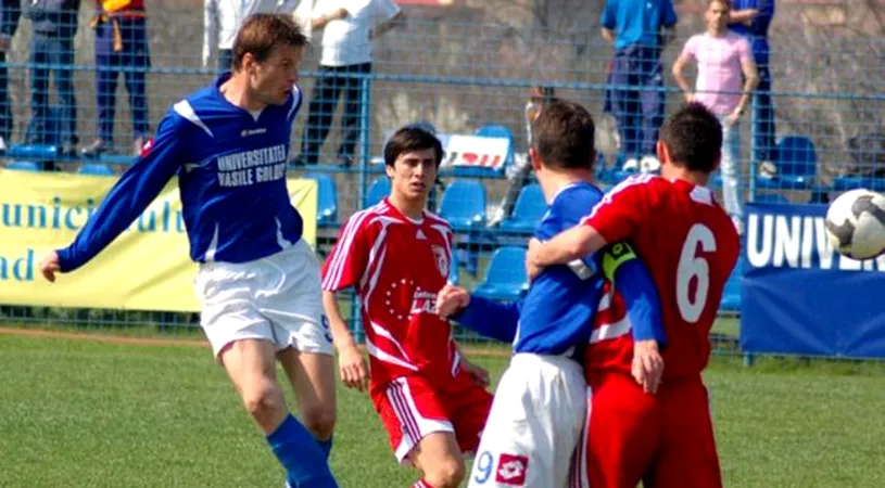 ACU, implicată într-un nou duel** între Arad și Timișoara