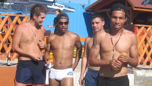 Brazilienii Gazului s-au relaxat la Ștrand