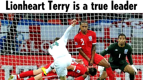 VIDEO JT sau ET? Plonjonul kamikaze al lui Terry „Inimă de leu”