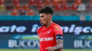 Căpitanul Florinel Coman a fost înlocuit după primele 45 de minute din Dunajska Streda - FCSB! Cine a preluat banderola