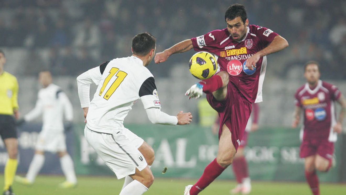 Derby-ul dezechilibrului. "U" nu și-a mai învins marea rivală de la CFR de 41 de ani