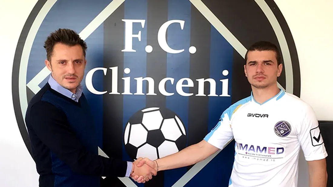Liviu Ganea a semnat cu FC Clinceni.** 
