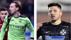 Cine va fi titular în poarta lui CFR Cluj, Arlauskis sau Cristian Bălgrădean? „E de departe cel mai bun portar din Liga 1! Eu îi spun «Omul titlu»!”