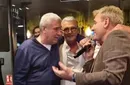 Victor Becali, aşa cum nu a mai fost văzut niciodată: cântă în italiană, în mijlocul restaurantului, de gât cu afaceristul devenit milionar împreună cu Cosmin Olăroiu şi Gino Iorgulescu