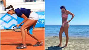 „Sharapova de România” se felicită după ce a renunţat să mai joace sub tricolor! Prima finală în ţara adoptivă: „E bine să joci acasă!" FOTO